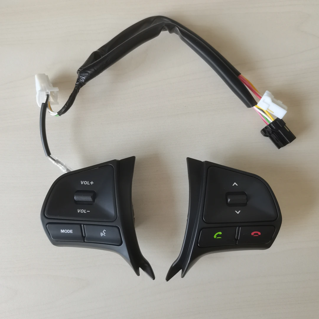 起亚11-14年款老k2多功能方向盘按键 无损安装提供安装教程和技术