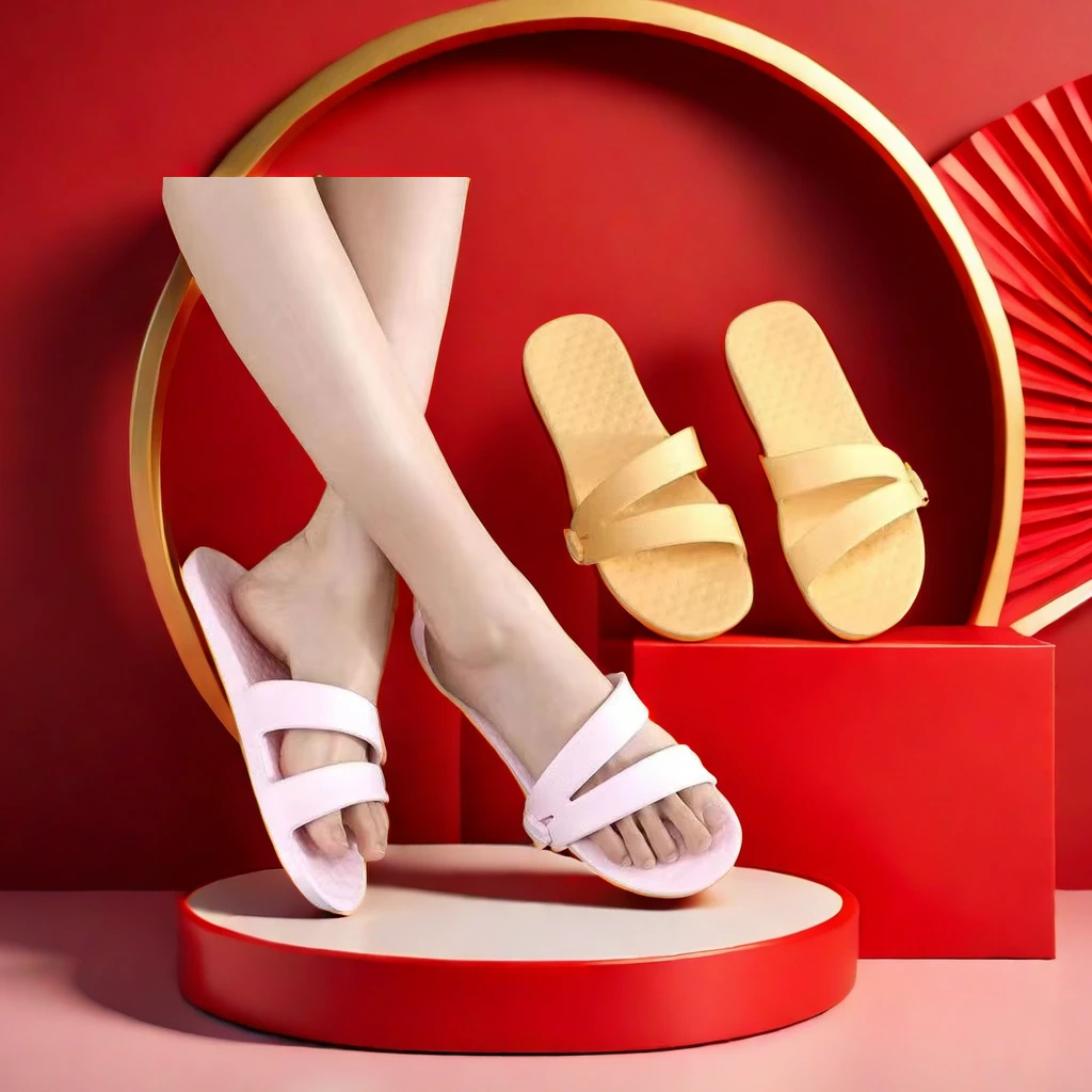 夏季轻便折叠拖鞋可洗澡游泳便携式旅行神器酒店凉鞋防滑沙滩鞋女