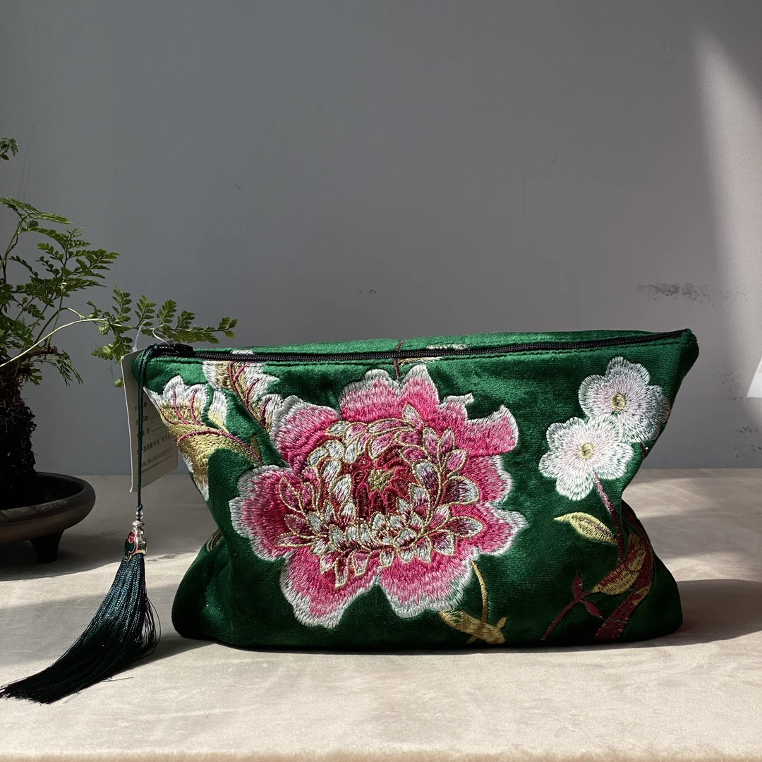 【直播专享】国色天香中式刺绣手抓包