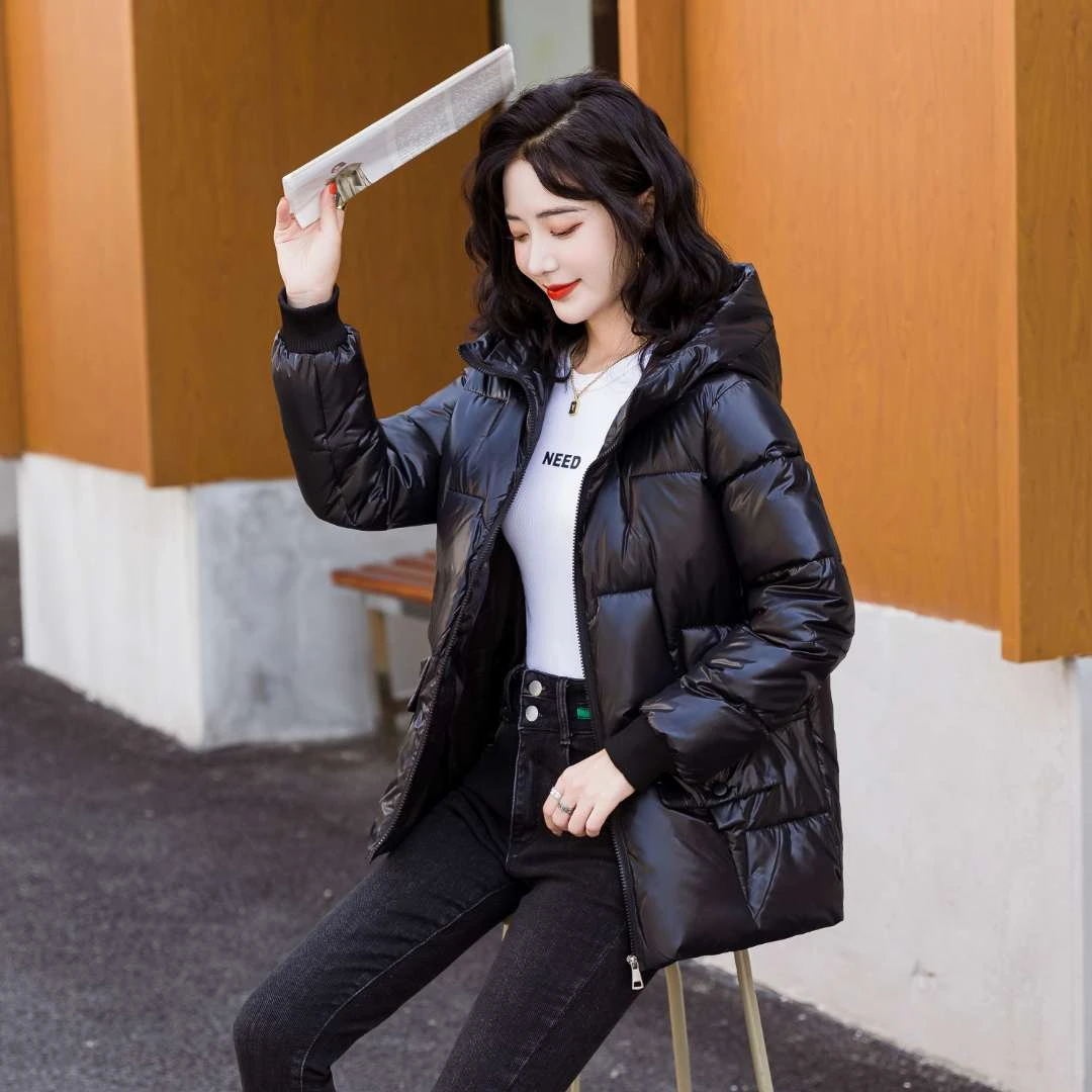 反季棉服女2023爆款冬季新款韩版宽松棉衣洋气小个子连帽棉袄外套