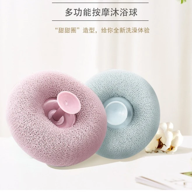 家用吸盘搓澡神器按摩去污沐浴球沐浴刷澡巾浴擦搓背搓泥洗澡刷