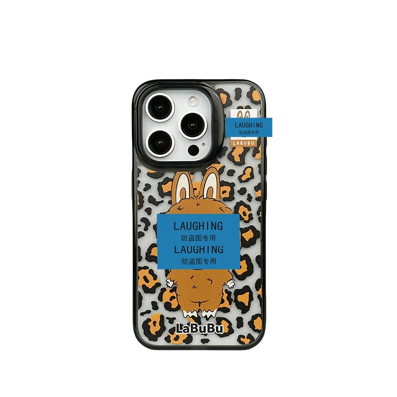 拉布布labubu苹果16pro max手机壳新款iPhone15pro创意卡通适用13