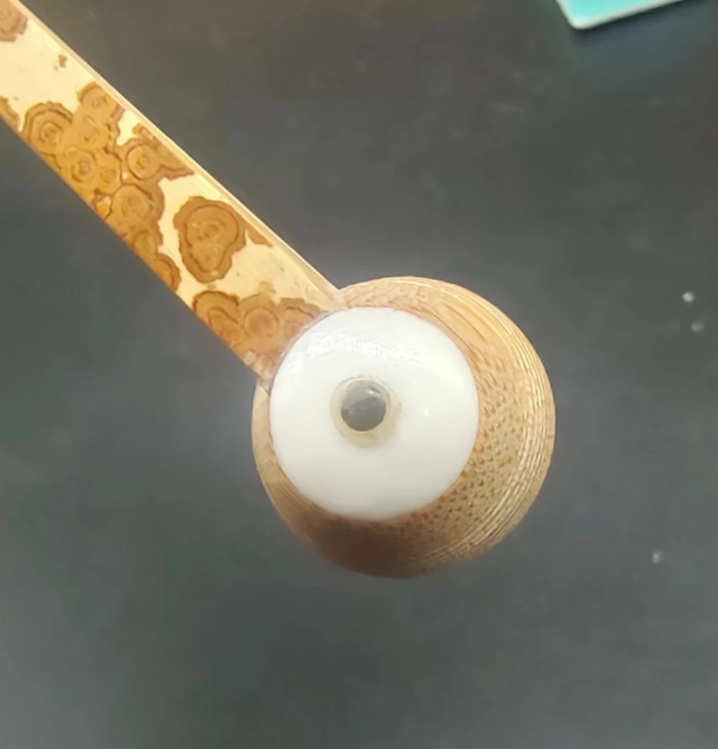 云妃竹和尚头折扇  9.5寸16档排口2.0