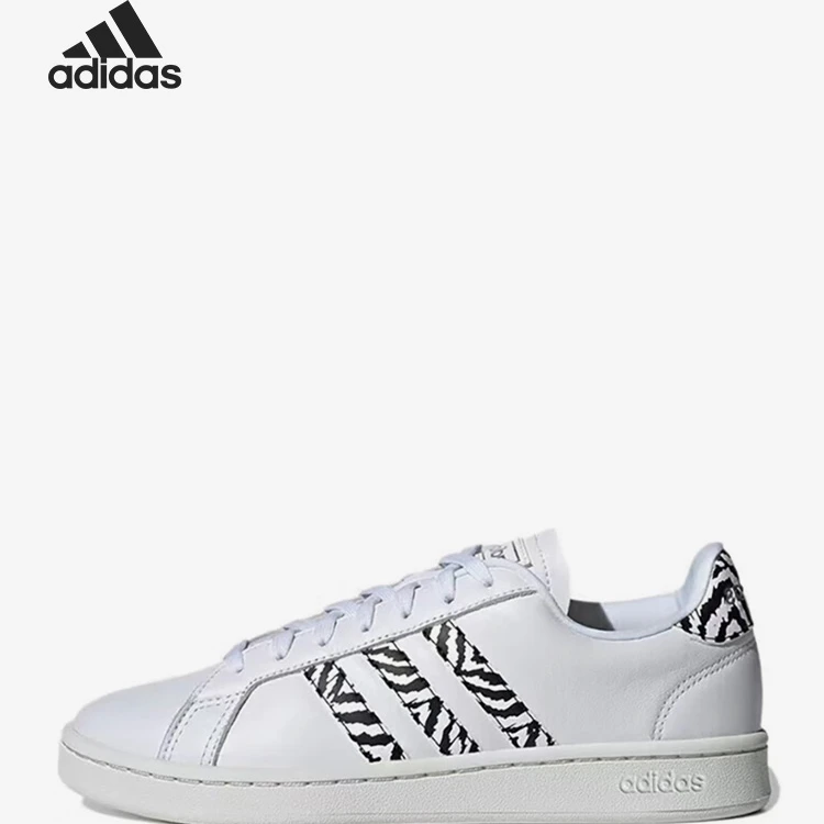 adidas/阿迪达斯女鞋春秋板鞋低帮轻便缓震透气运动休闲鞋 GZ0150