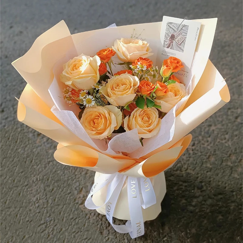 【不负遇见】6朵香槟玫瑰花束送爱人朋友闺蜜生日节日鲜花 鲜花小时达全国同城配送送花上门