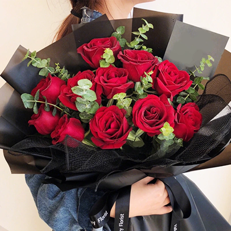 【喜欢你】11朵红玫瑰花束同城鲜花配送鲜花预订鲜花小时达同城配送送花上门38女神节鲜花同城配送