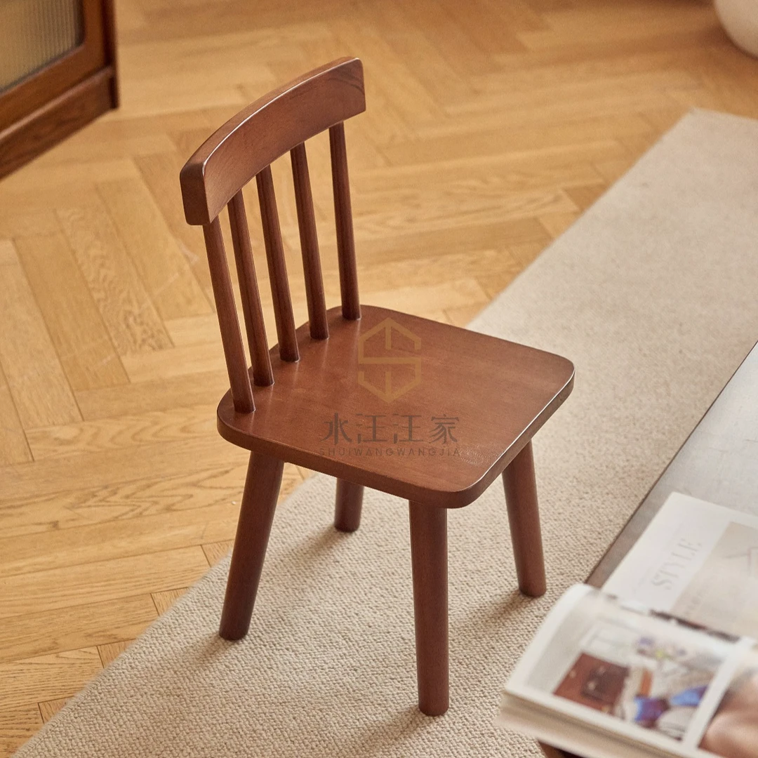 【飘逸旋转椅】新中式实木椅客厅茶几椅阳台茶几椅玄关换鞋椅