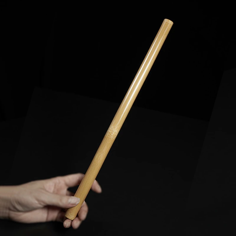 于谦同款实心竹手把件文玩玉竹把件竹子把玩件高密度教鞭实心玉竹