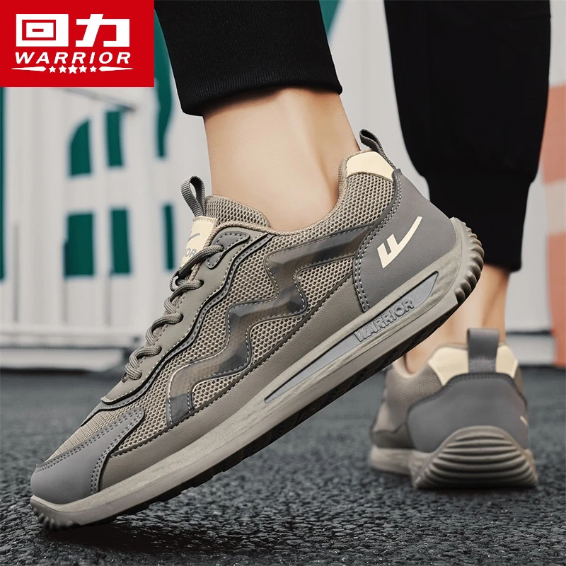 回力鞋子男鞋春秋时尚潮流百搭网面休闲鞋学生舒适软底跑步运动鞋