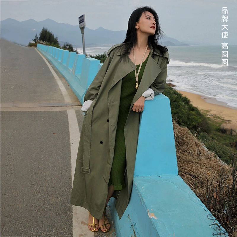 【高圆圆同款】edition新款荷叶花边针织背心裙#EBD1DRS024