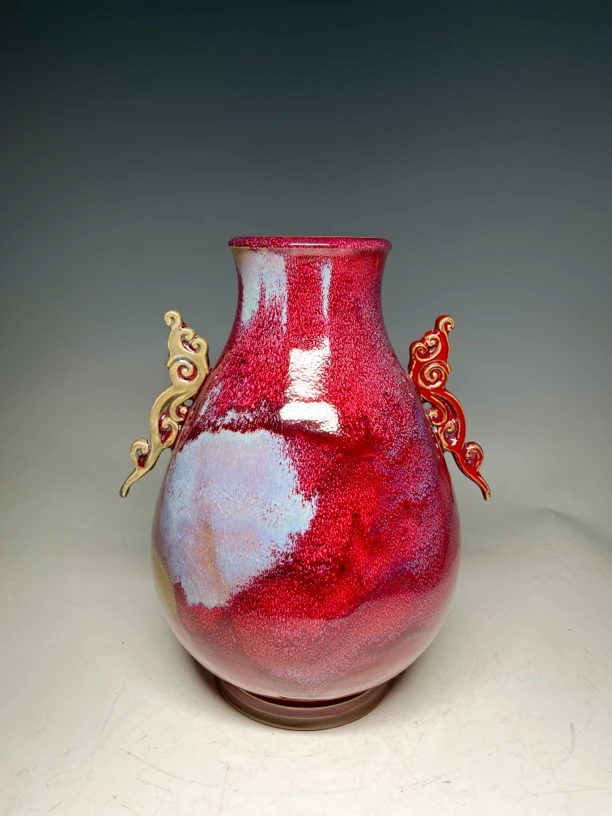 纯手工煤烧龙行天下摆件