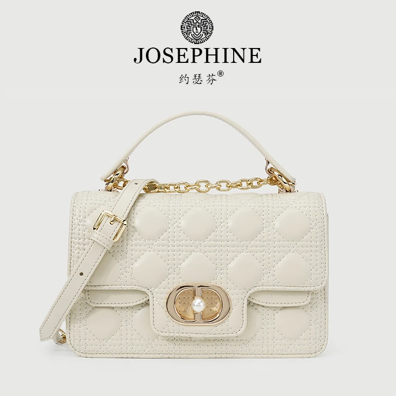 【Josephine/约瑟芬】小香风时尚百搭菱格链条包3293