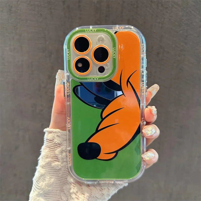 适用苹果15华为MATE60全包OPPO小米14布鲁托镜面个性手机壳