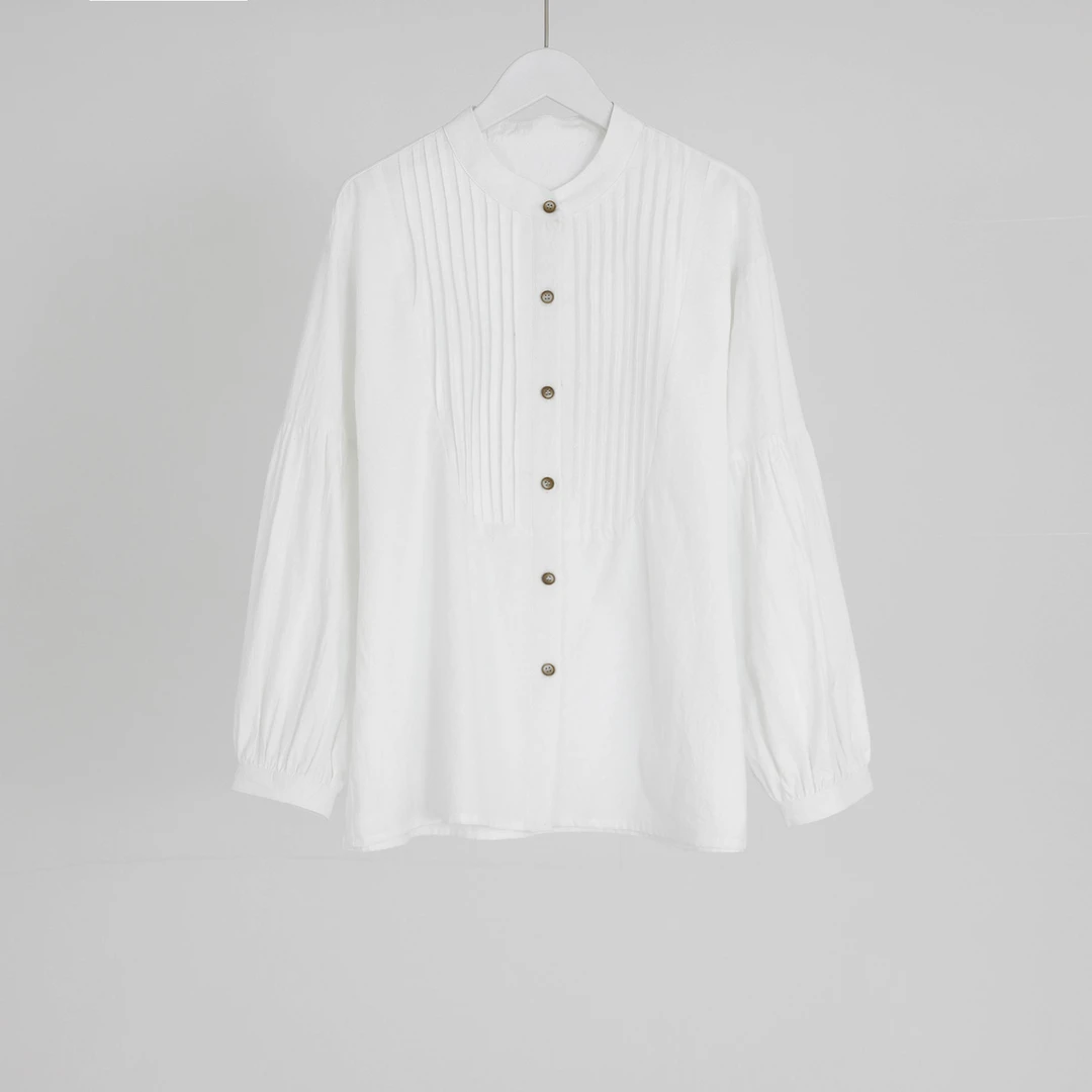 （几里与麻上新）气质休闲百搭时尚衬衫 衣长67 胸围102 1030253