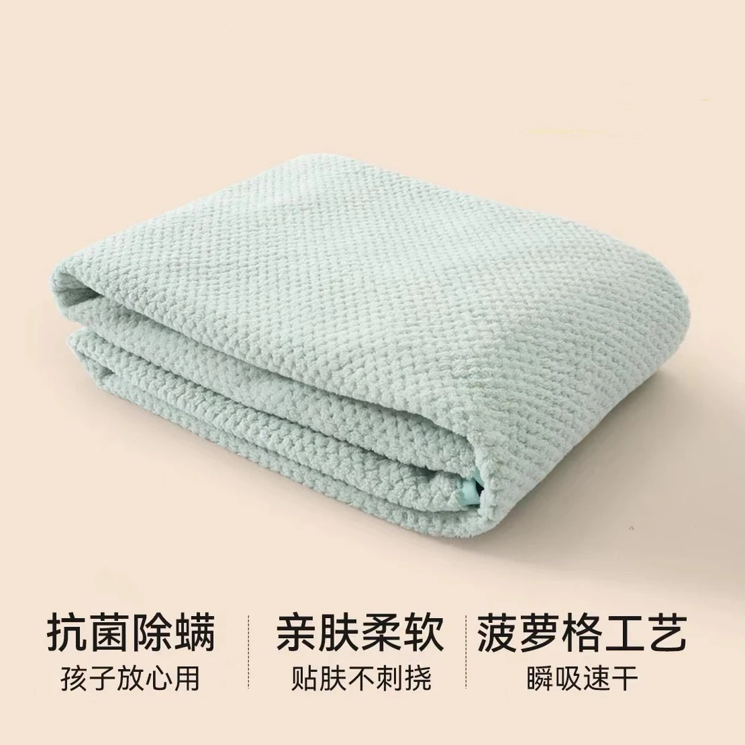 成人家用菠萝格浴巾柔软吸水抗菌