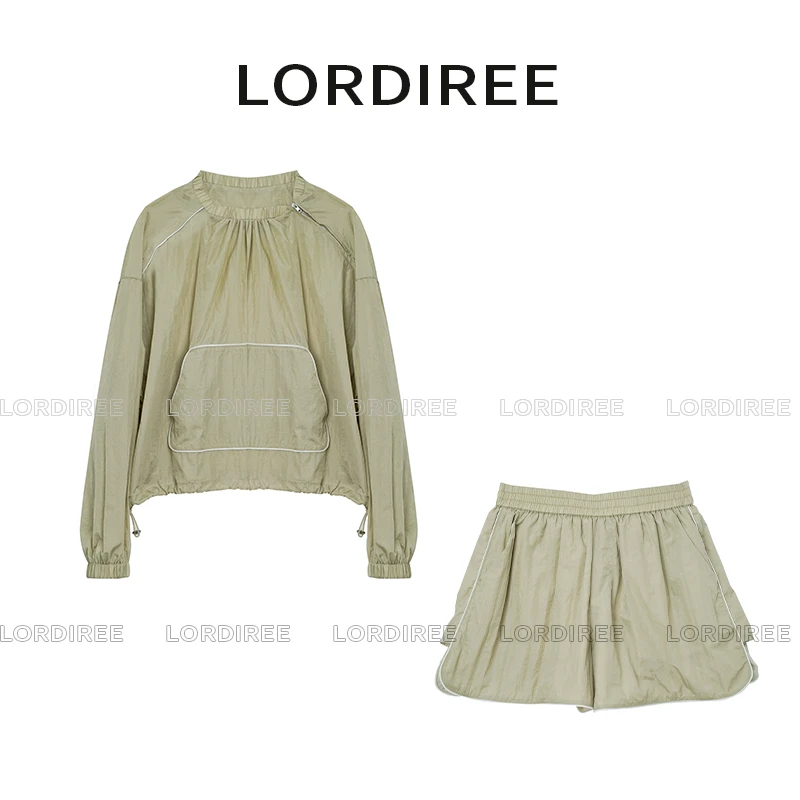 【LorDiree】2023甜酷风穿搭小众设计时尚气质休闲套装L041701