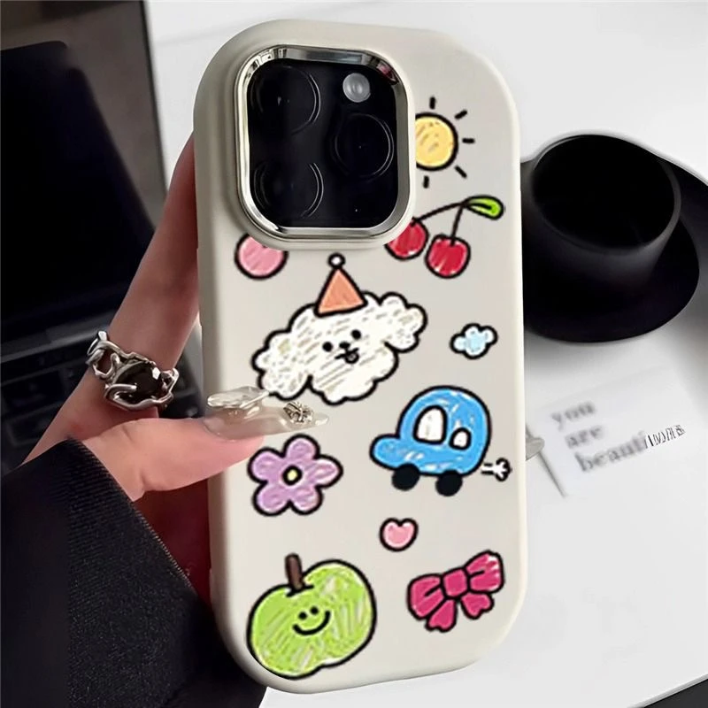 苹果小米oppovivo华为适用iPhone12/13/14/15手机壳高级感创意软