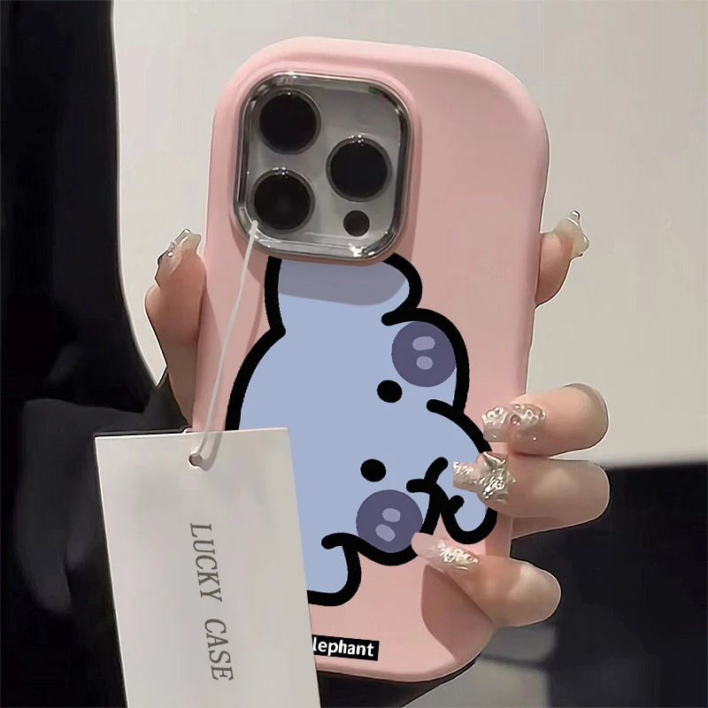 新款苹果iphone15软壳OPPO荣耀华为小米vivo奶油手机壳个性创意女