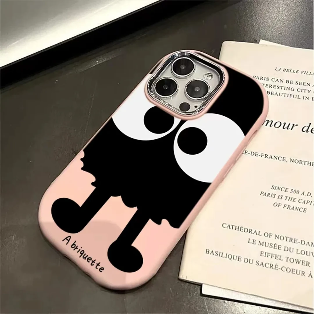 新款苹果iphone15软壳OPPO荣耀华为小米vivo奶油手机壳个性创意女