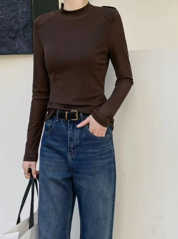 2626#设计款长袖打底衫