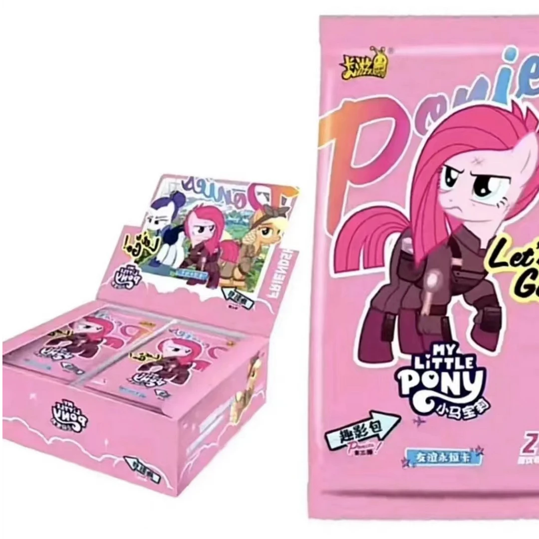 卡游【叠叠】新款趣影三黑贝小马宝莉-趣影三 收藏卡牌（默认代拆）