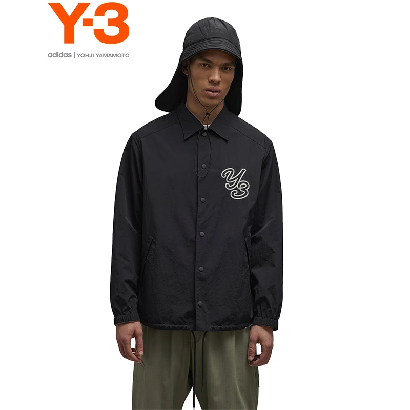 Y-3（39-IQ2137）黑色长袖休闲夹克时尚外套