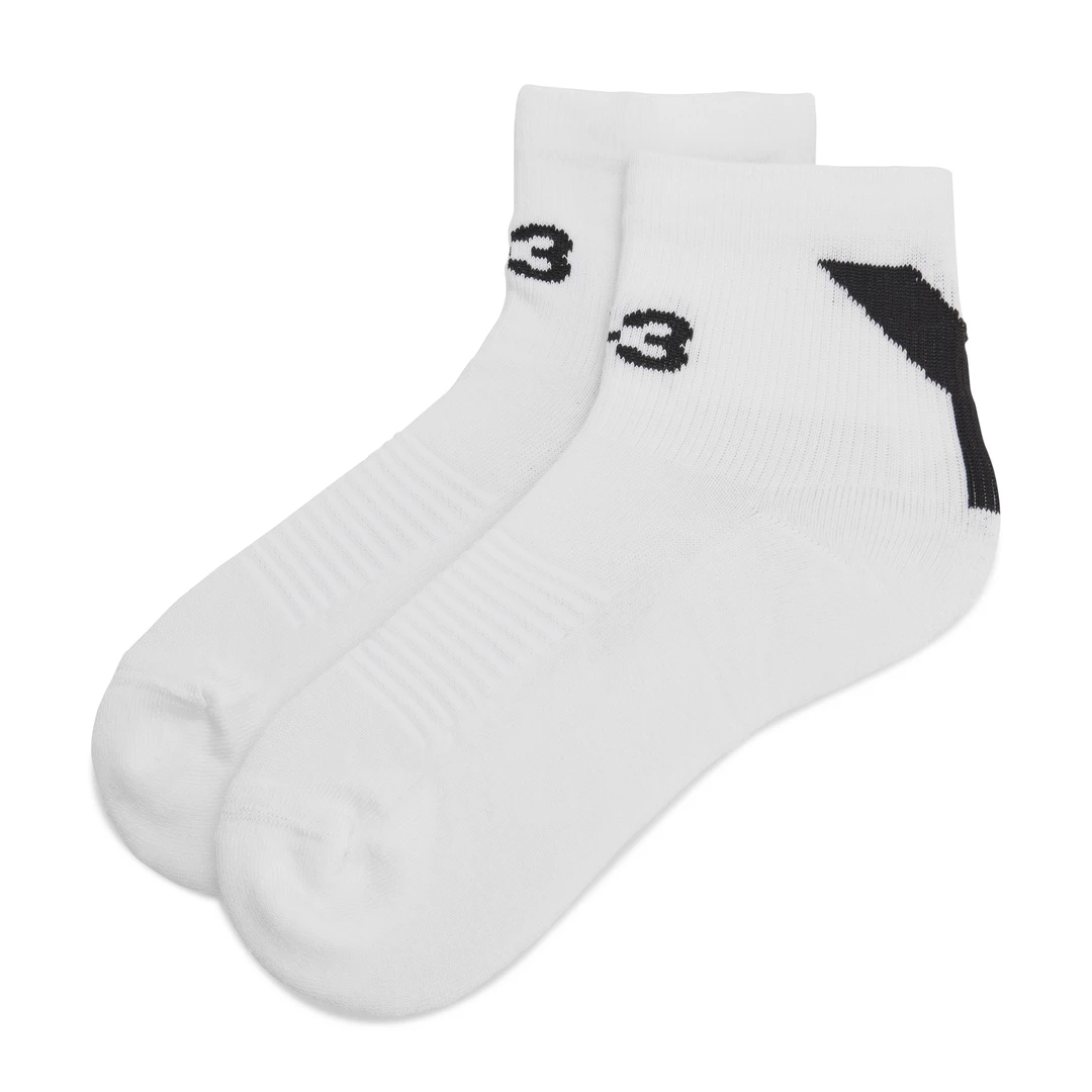 Y-3/Y-3（51-HZ4266）白色新款时尚短筒运动袜