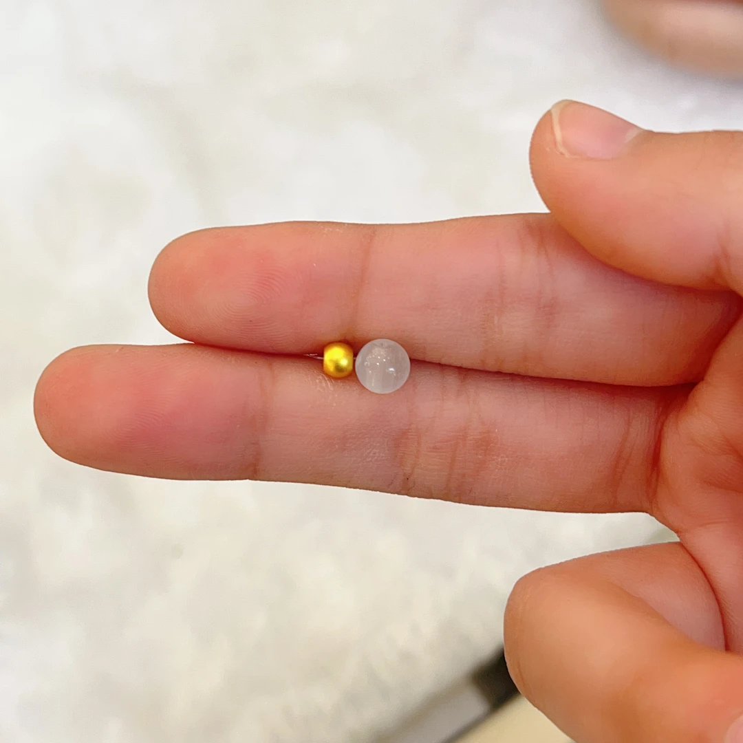 【粉丝专享】足金猫眼小珠