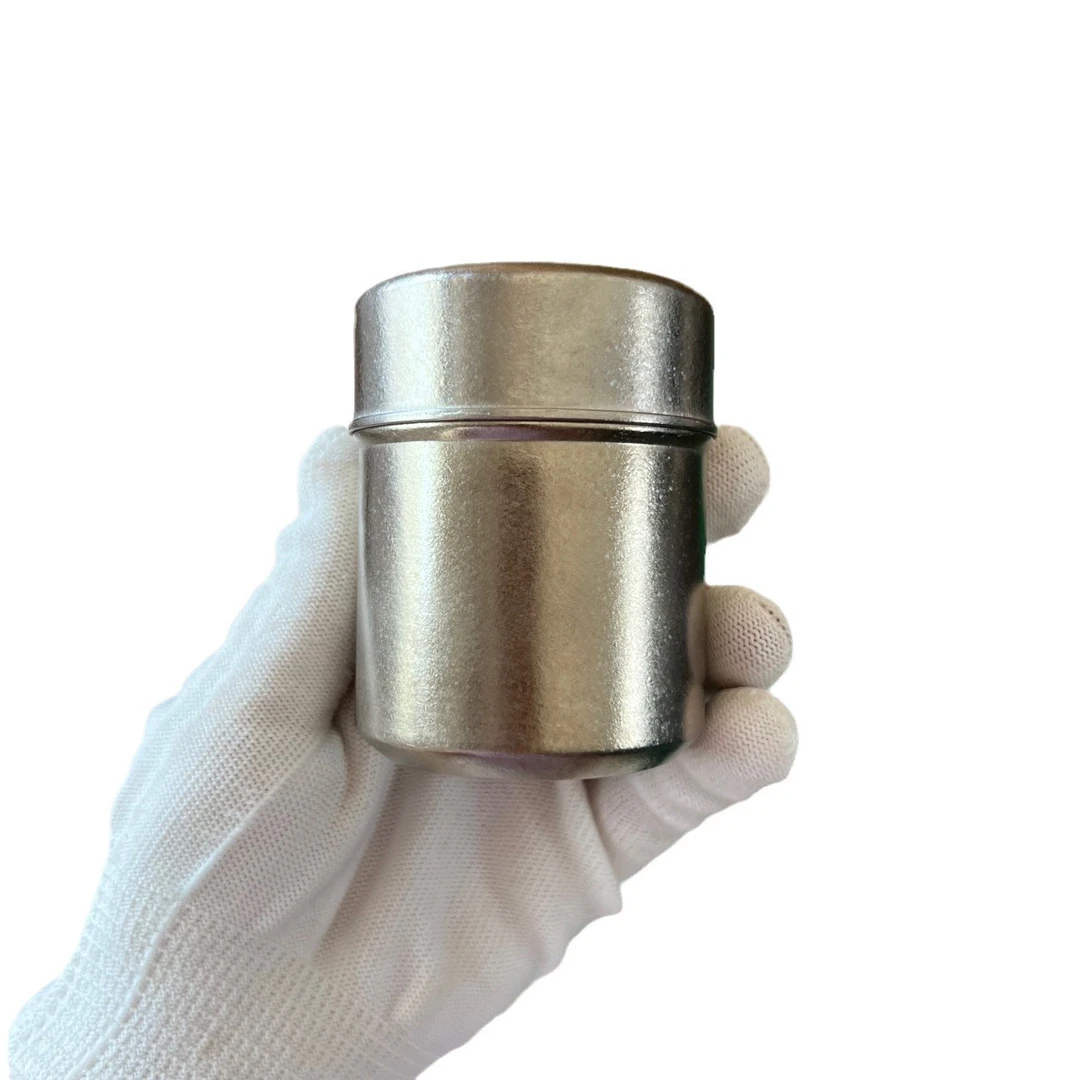 纯钛/储蓄罐/密封罐/茶罐/口径5.5cm/高7.2c m容量120ml/重31g