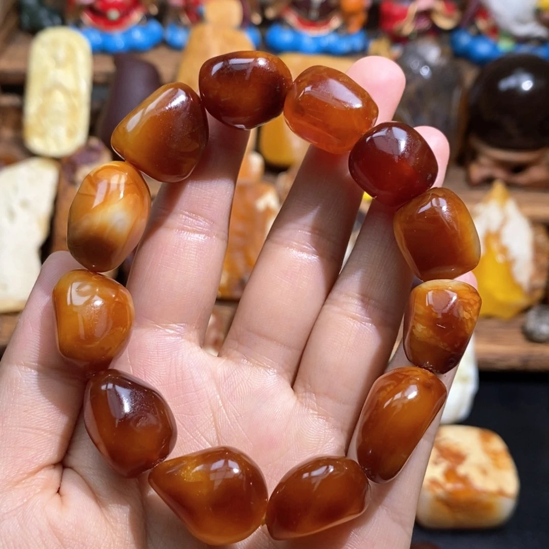 琥珀裸石未镶嵌琥珀