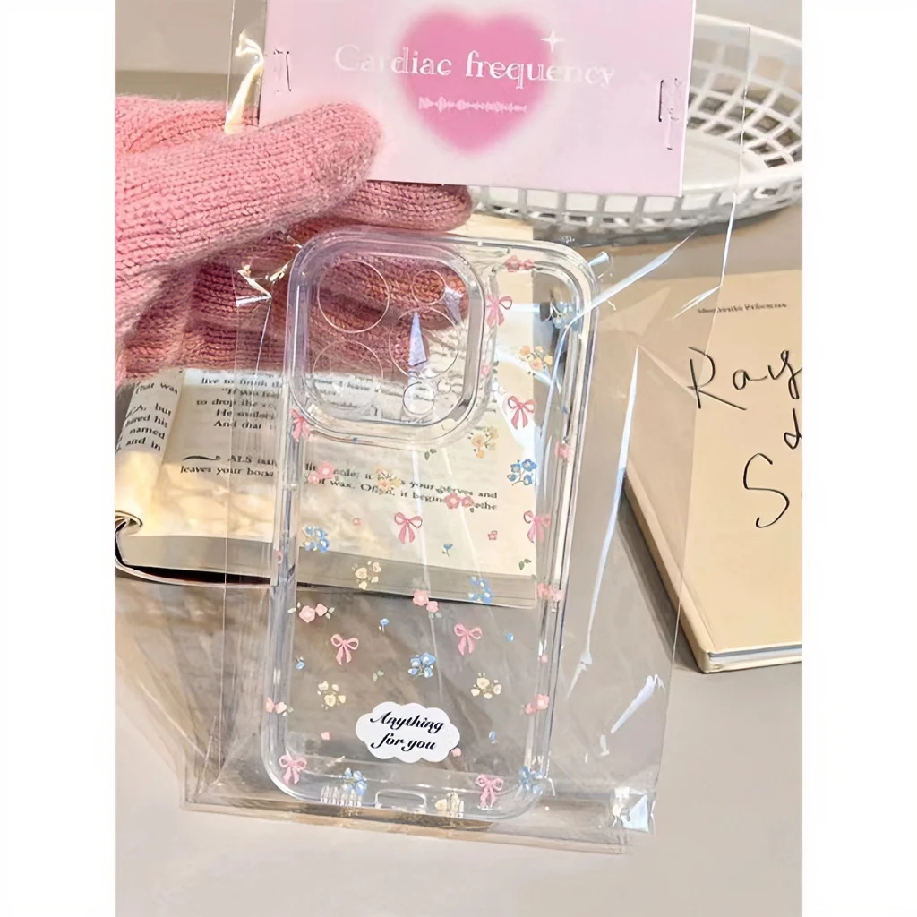 彩绘蝴蝶适用苹果13/14手机壳iphone15pro12女11小米vivo华为oppo