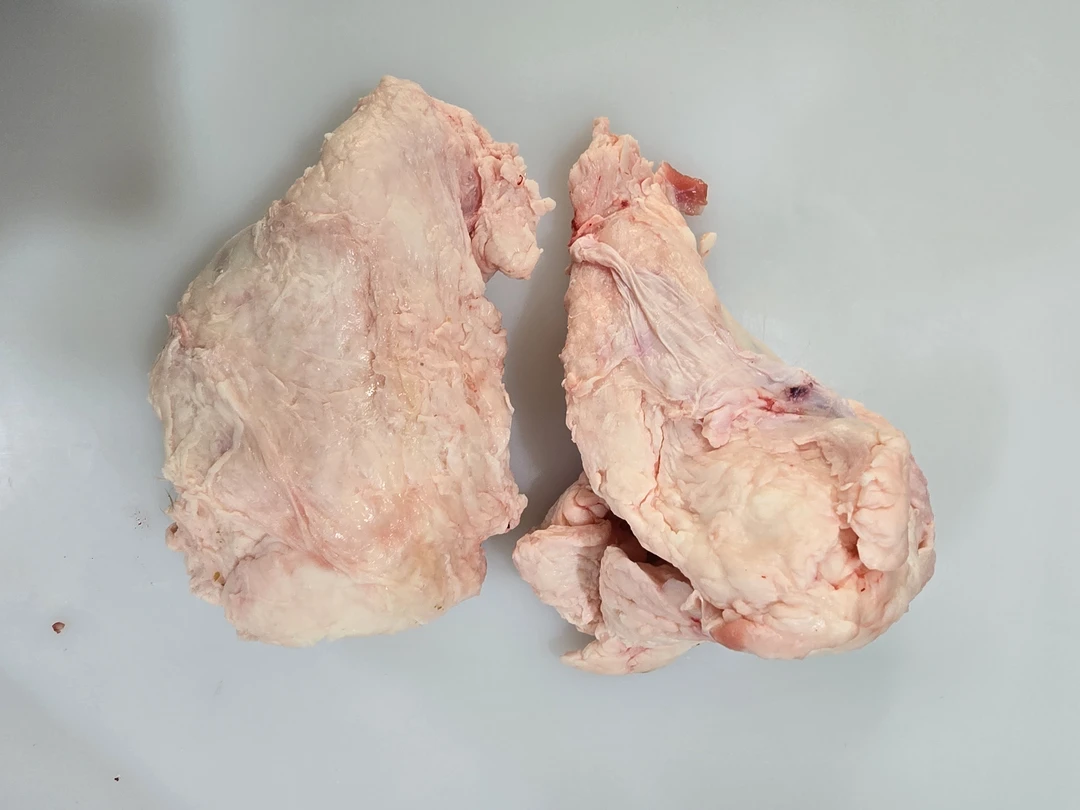 清真 新鲜小黄牛牛油 牛踹油 里面有一两个淋巴需要自己清理