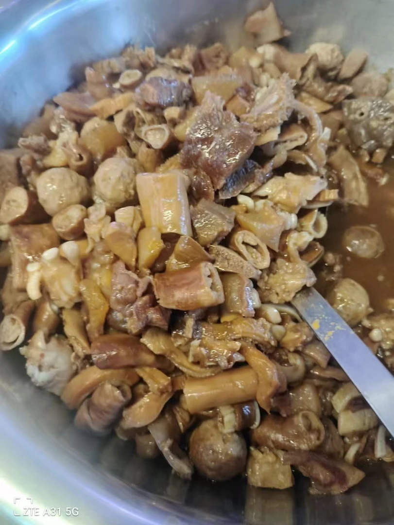 熟食阳山牛杂配豆腐泡城区直播间下单即送外市包邮 包冰率不含冰