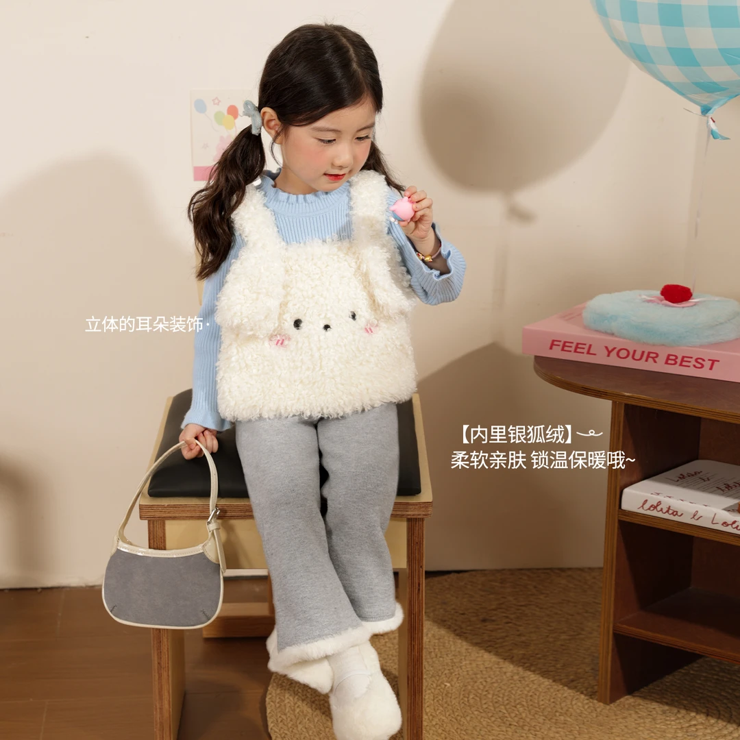 【反季专场】小O爸女婴童 雪花兔子软软糯糯的雪花兔子套系BHT94037