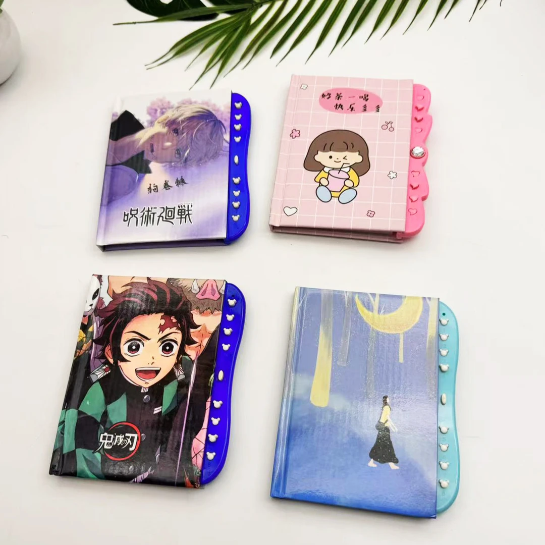创意小学生密码锁记事本儿童卡通带锁密码本