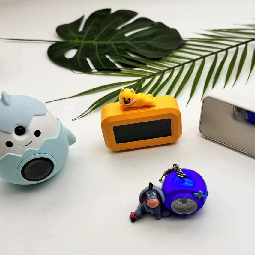 简约创意儿童多功能小时钟