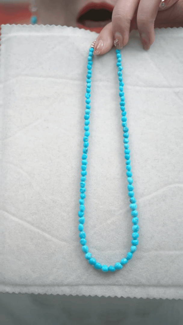 【闪购商品】绿松石珠宝奇石未镶嵌项链