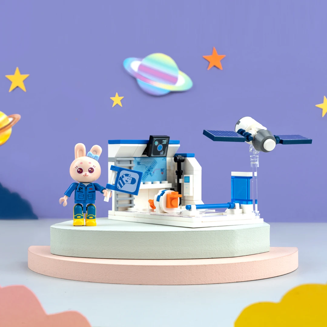 斑马百科 小小梦想家扭蛋积木·糖糖