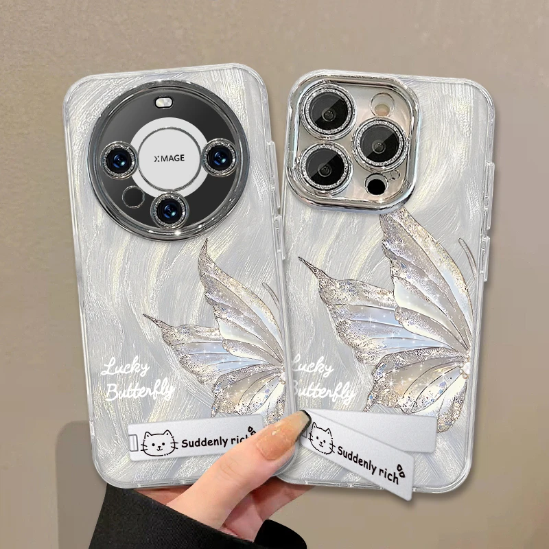 镜头全包【精致蝴蝶】华为荣耀/苹果/小米/红米/OPPO/vivo/一/壳