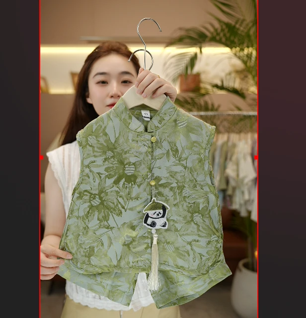 2024夏季新款气质新中式复古日常文艺中国风套装18656