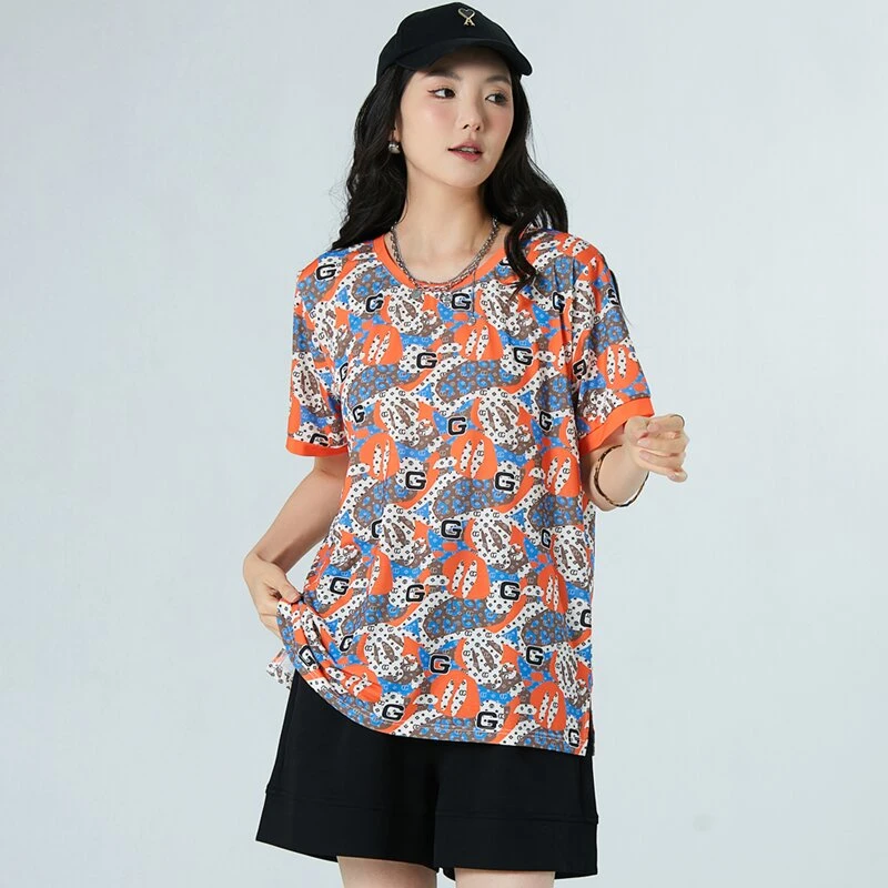 2025大码胖mm显瘦遮肉百搭洋气时尚简约百搭T恤