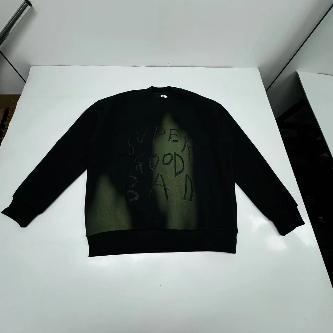 【陌选】冬秋季新款时尚舒适圆领加绒长袖百搭潮流卫衣-CHJ688