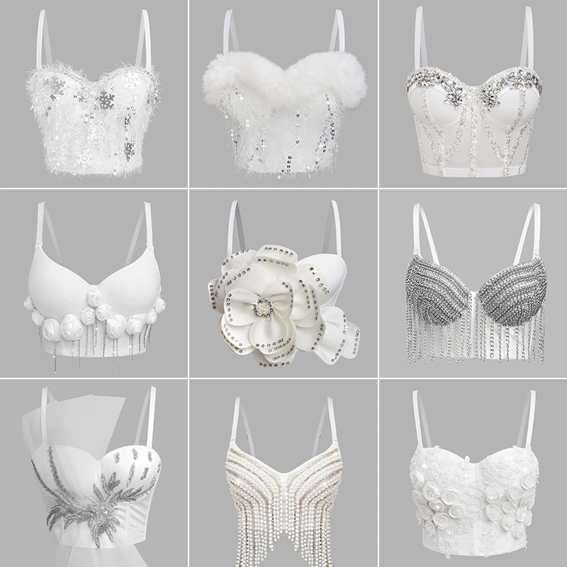 6欧美风重工外穿裹胸吊带背心（501-600）