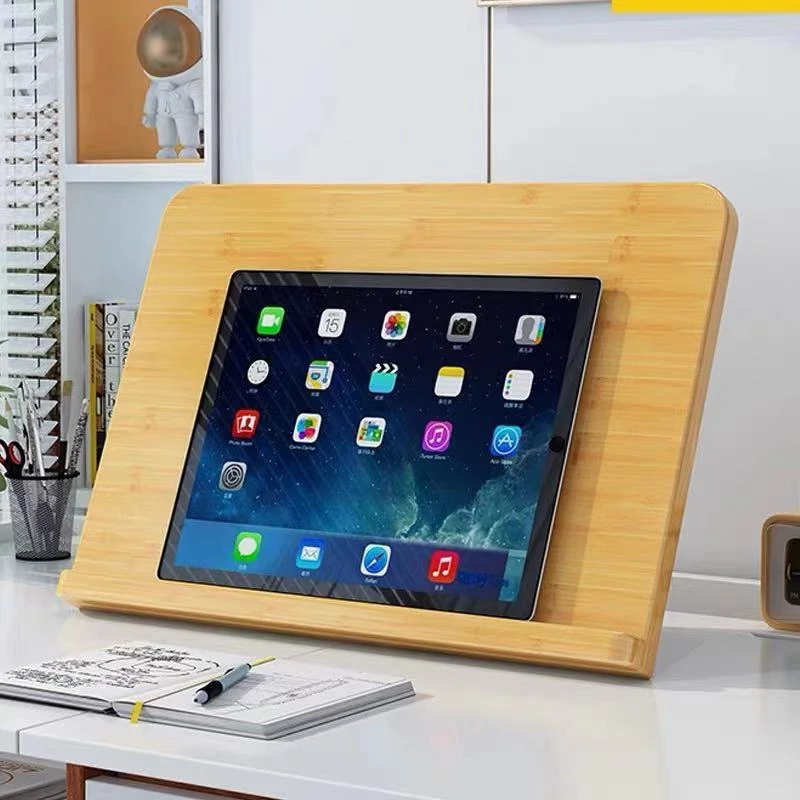 木质阅读架学生读书支架可调节桌面架书夹固定书本可伸缩09