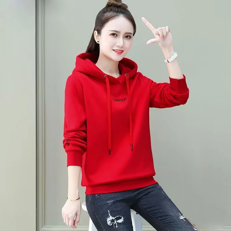 啄木鸟卫衣女潮ins春秋季新款宽松女秋装长袖上衣服外套秋冬