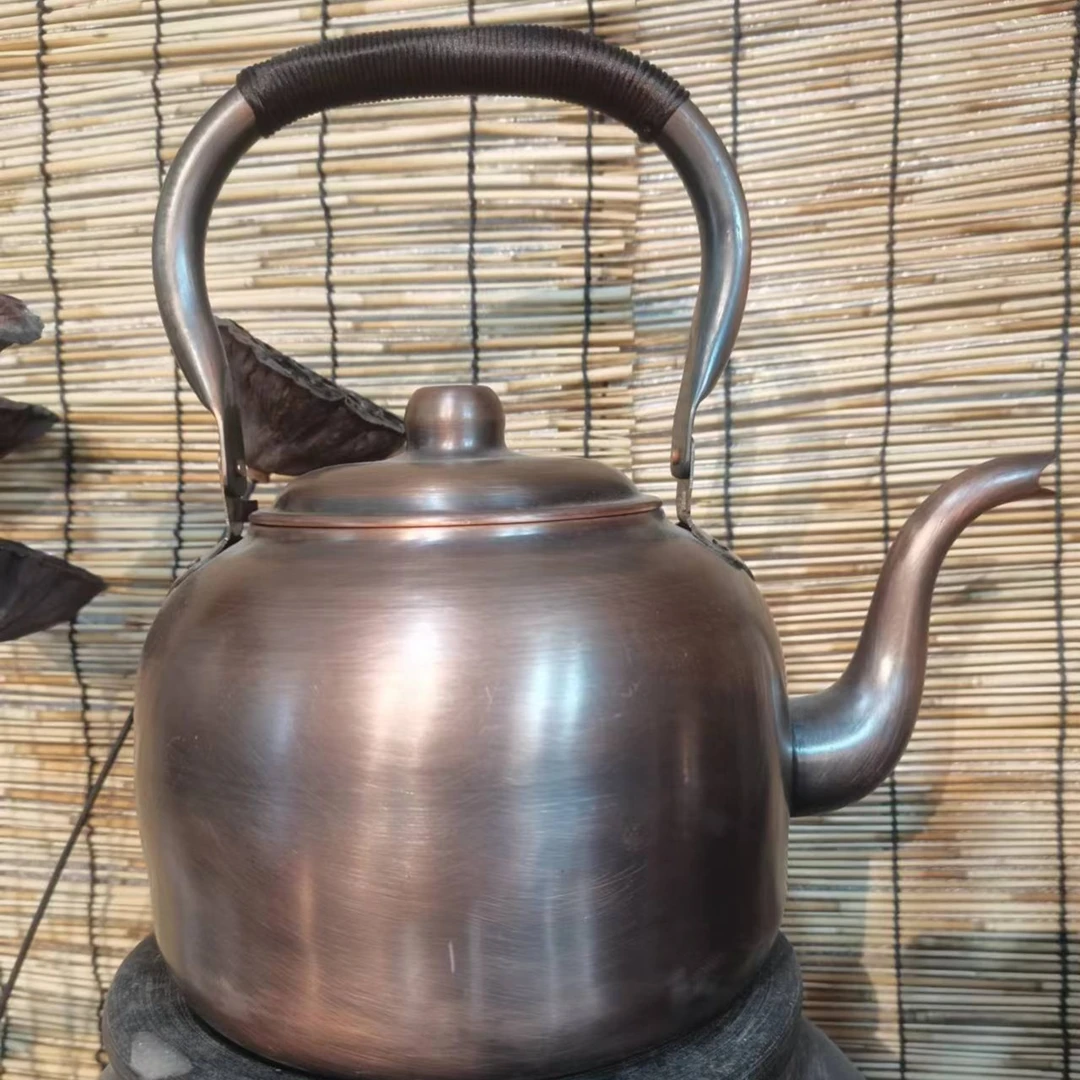 紫铜烧水壶6升壶特厚紫铜烧水壶