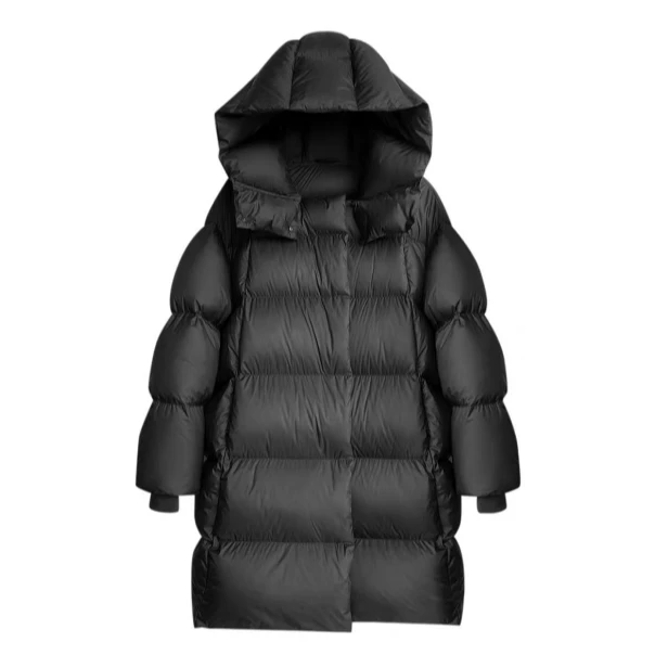 【简柽】中长款连帽羽绒服D412-8887