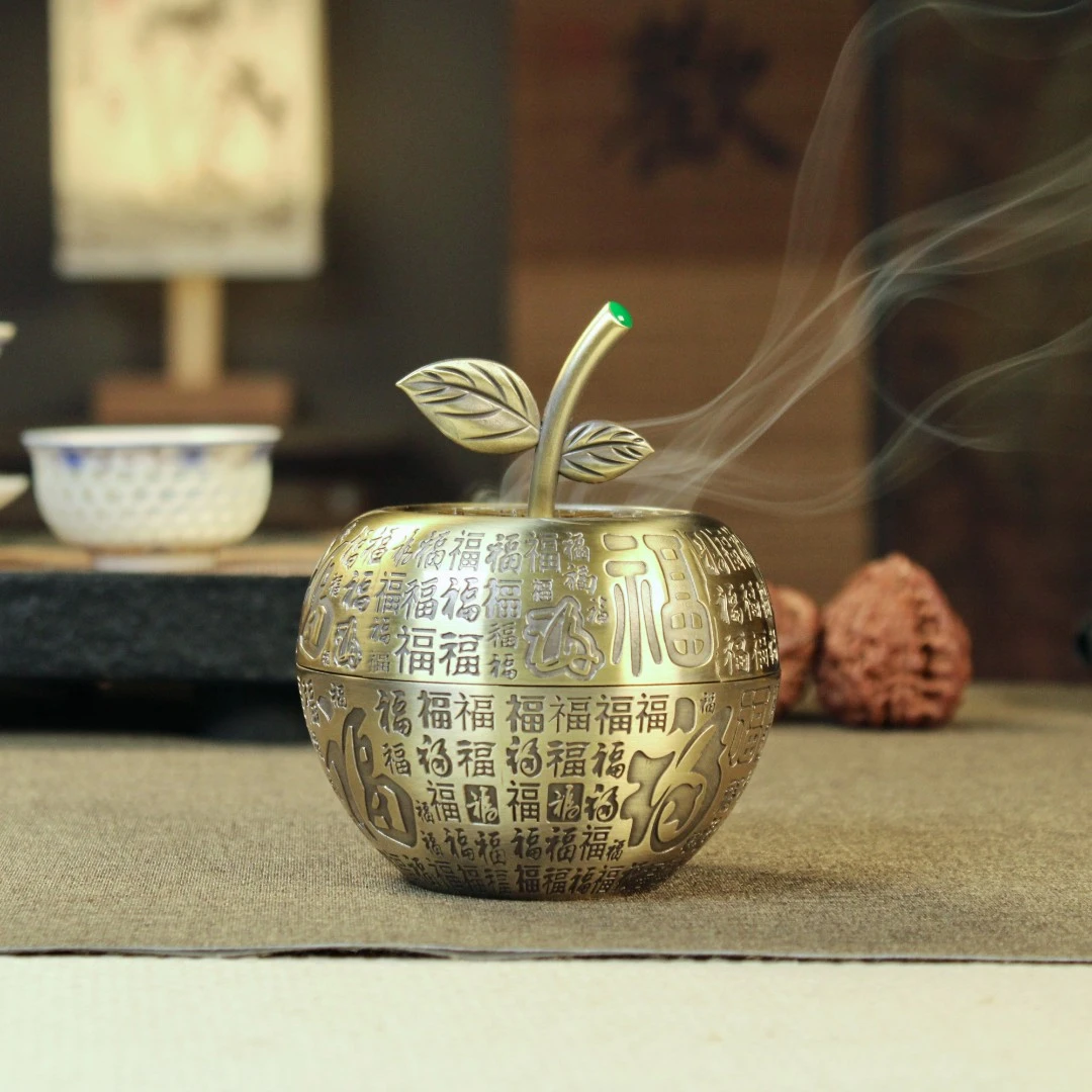 【千香百木】百福平安炉单炉 直径8.5CM 可点四小时盘香 使用 收藏
