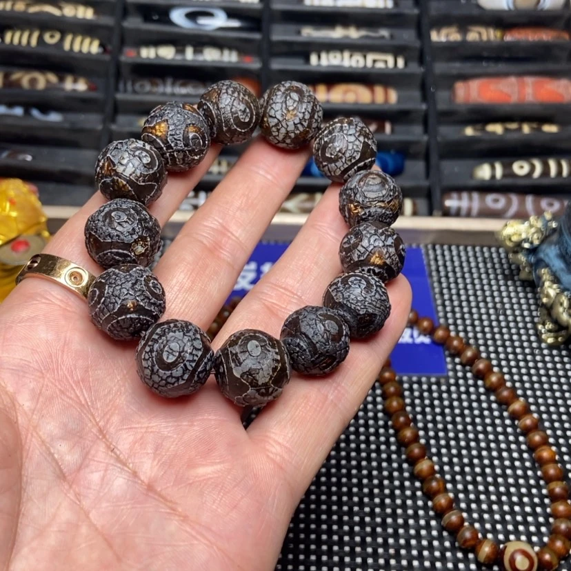 【闪购商品】玛瑙/玉髓手链未镶嵌波*