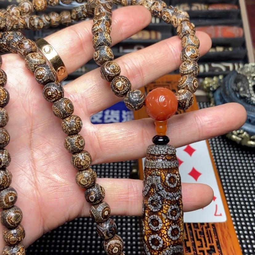 【闪购商品】玛瑙/玉髓项链未镶嵌断*